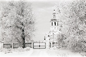 From the series «Winter Perspectives». Abalak, Russia