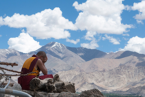 Between Heaven and Earth. Spituk Gompa, India